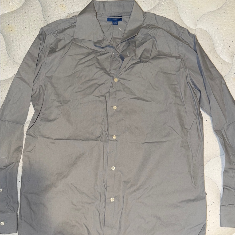 Apt. 9 Men's Classic Gray Dress Shirt